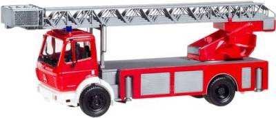 Herpa 094108 H0 Einsatzfahrzeug Modell Mercedes Benz SK'88 Drehleiter, Feuerwehr von Herpa