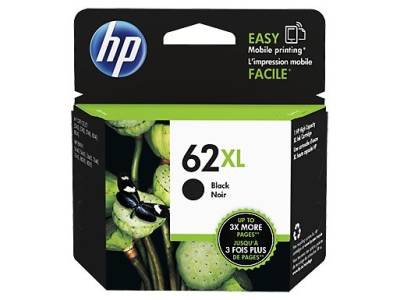 HP 62XL original HC Tinte schwarz - C2P05AE von Hewlett Packard