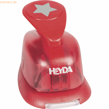 Heyda Motivstanzer für Karton bis 220g/qm Stern 15x15mm von Heyda