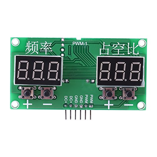 PWM Impulsgenerator, Pulsfrequenz, Rechteckwelle, Signalgenerator, Einschaltdauer 1–99%, 6 Hz - 100 kHz,Modul von Hilitand