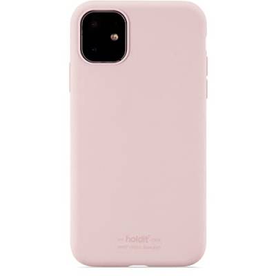 holdit Silikonhülle iPhone 11/Xr (6,1”) - 0,8mm Ultra dünn Handyhülle Silikon - Trendy Slim Silicone case mit Voller Schutz (erhöhte Kante für Kameraschutz) - Blush Pink von holdit