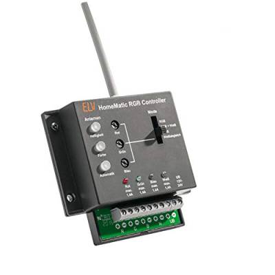 103863 ELV Homematic Bausatz Funk-RGBW-Controller HM-LC-RGBW-WM, für Smart Home/Hausautomation von Homematic IP