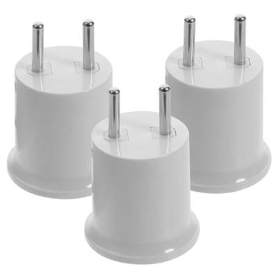 Housoutil 3St Bulbhead Light Converter zu E27 auf 2 Pin Lampenfassung E27 Ersatzfassung Lampenfassung mit Glühbirnenhalter für Vintage Glühbirne für Mobile Küchenlampe/Garagenlampe von Housoutil