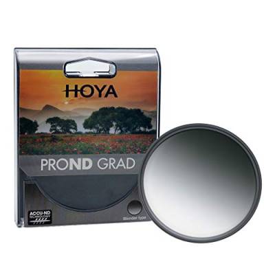 Hoya PRO ND Grad 16, 77mm Durchmesser, Korrektur von über- und unterbelichteten Bildbereichen, ideal für die Landschaftsfotografie von Hoya