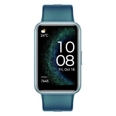 Huawei Watch Fit SE T?rkis Aussteller | Smartwatch / Fitnesstracker | 1,64 Zoll HD-AMOLED-Display | 9 Tage Akkulaufzeit (180 mAh) | BT 5.0 & BLE | 4 GB Speicher | 5 ATM von Huawei