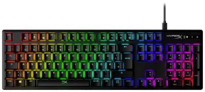 HyperX Alloy Origins Mechanical Kabelgebunden Gaming-Tastatur Deutsch, QWERTZ Schwarz Abnehmbares Ka von HyperX