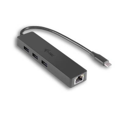 I-TEC USB-Verteiler USB-C Slim Passive HUB 3 Port + Gigabit Ethernet Adapter von I-TEC