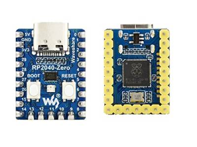 IBest RP2040-Zero Mini Development Board with Pre-Soldered Header Based on Raspberry Pi Microcontroller RP2040,High-Performance Pico-Like MCU Board,Low-Cost, USB-C Connector von IBest