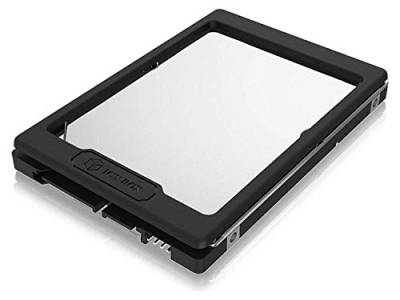 Icy Box IB-AC729 Bauhöhe-Adapter (Spacer) 7 mm auf 9,5 mm für 2,5 Zoll HDD/SSD, selbstklebend, schwarz von ICY BOX