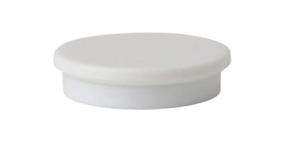 Magnete für Niceday White Tabelle 30 mm Weiß 3 x 3 cm 10 Einheiten von IDMENAGE