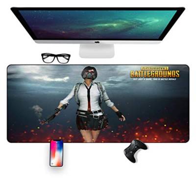 IGIRC Mauspad Jedi Survival Speed ​​Gaming Mauspad, 700X300mm Mousepad, Erweitertes XXL großes Mousemat mit 3mm starker Basis, für Notebooks, PC, E von IGIRC