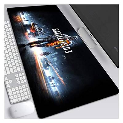 Mauspad Battlefield 5 Speed ​​Gaming Mauspad |XXL Mousepad | 900 x 400mm Großformat | 3 mm Dicke Basis | Perfekte Präzision und Geschwindigkeit, D von IGIRC