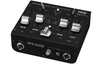 IMG Stageline MPX-20USB Stereo-Mischpult von IMG Stageline