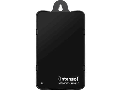 INTENSO Memory Play Festplatte, 2 TB HDD, 2,5 Zoll, extern, Schwarz von INTENSO