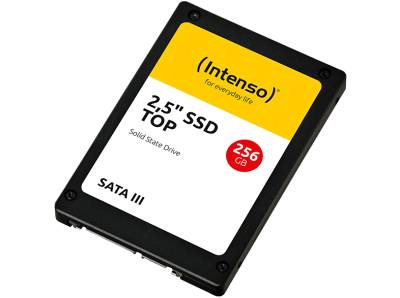INTENSO Top Performance Festplatte, 256 GB SSD SATA 6 Gbps, 2,5 Zoll, intern von INTENSO