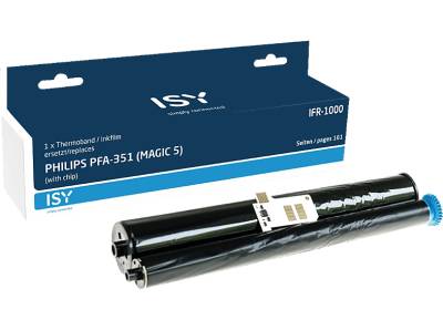ISY IFR-1000 Thermoband für Philips PFA-351 (Magic 5) Schwarz von ISY