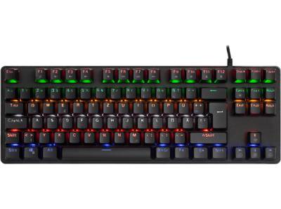 ISY IGK-4000 TKL, Gaming Tastatur, Mechanisch, Sonstiges, Kabelgebunden, Schwarz von ISY