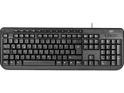 ISY IKE-1000, Tastatur, Sonstiges, kabelgebunden, Schwarz von ISY