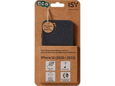 ISY ISC-6012, Bio Case, Backcover, Apple, iPhone SE, Schwarz von ISY