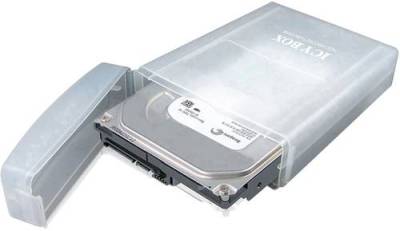 ICY BOX 8.9cm (3.5 Zoll) Festplatten-Aufbewahrungsbox von Icy Box