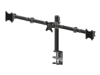 Iiyama DS1003C-B1 - Ständer - verstellbarer Arm - für 3 Bildschirme - schwarz - Bildschirmgröße: 10-27 - Tischständer von Iiyama