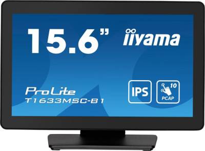 Iiyama ProLite T1633MSC-B1 Touch-Monitor 39.5 cm (15.6") schwarz von Iiyama