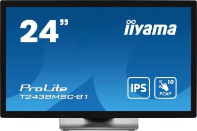 Iiyama PrroLite T2438MSC-B1 Touch-Monitor 60.5cm (23.8 ") schwarz von Iiyama