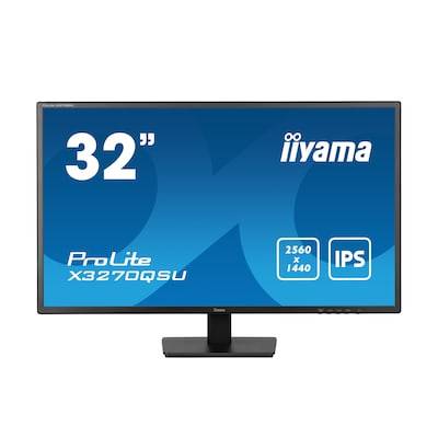 iiyama ProLite X3270QSU-B1 80.0cm (31.5") WQHD IPS Monitor HDMI/DP/USB 3ms von Iiyama