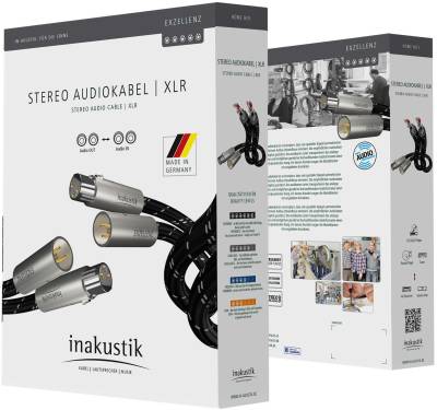 in-akustik Exz II Audio XLR stereo 1,5m von In-Akustik