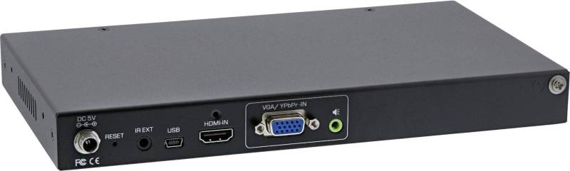InLine HDMI Videowand Verteiler 1 auf 9, Full-HD - Video/Audio-Schalter - 9 x HDMI - Desktop (57839I) von InLine