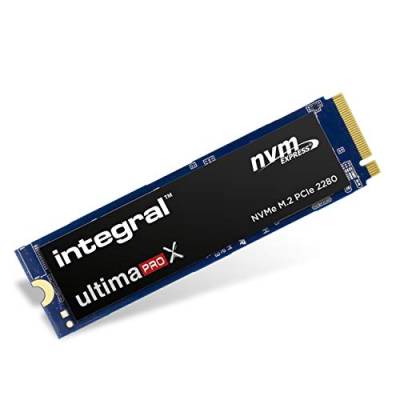 Integral SSD 1920 GB Ultimapro x2 M.2 2280 PCIe Gen3x4 NVMe Ultra High Speed bis zu 3300 MB/s Lesen und 3000 MB/s Schreibgeschwindigkeit von Integral