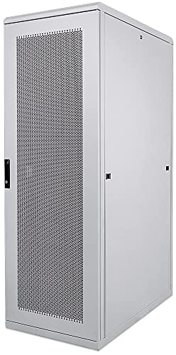Intellinet 713313 Serverschrank 42 HE 2057 (H) x 600 (B) x 1000 (T) mm Schutzklasse IP20 vollständig montiert, 48,26 cm (19 Zoll) grau von Intellinet