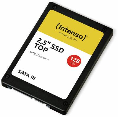 INTENSO interne SSD-Festplatte, SATA III Top, 128 GB von Intenso