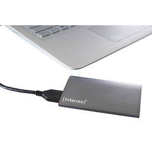Intenso SSD Premium 128 GB externe SSD-Festplatte anthrazit von Intenso