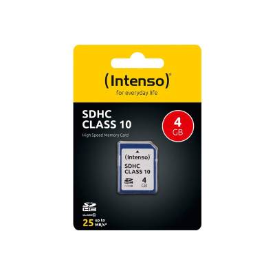 SDHC-Card 4GB, Class 10 von Intenso