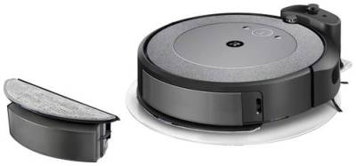 IRobot Roomba Combo i5178 Saug-und Wischroboter Schwarz App gesteuert, mit Wischfunktion, Sprachgest von Irobot