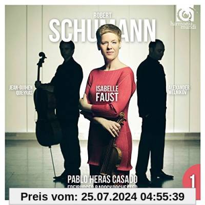Violinkonzert + Klaviertrio Nr. 3, op. 110 (+ Bonus DVD) von Isabelle Faust