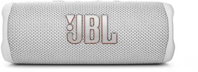 Flip 6 Bluetooth-Lautsprecher weiß von JBL