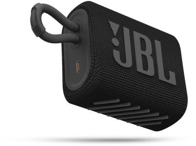 Go 3 Bluetooth-Lautsprecher schwarz von JBL