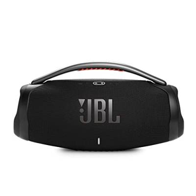 JBL Boombox 3 – Kabelloser Bluetooth-Lautsprecher – Tragbare, wasserdichte Musikbox mit Innen- und Außenmodus – 24 Stunden Spielzeit – In Schwarz von JBL