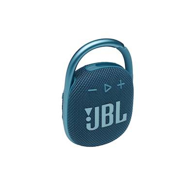 JBL Clip 4 blue Tragbarer Bluetooth-Lautsprecher wasserdicht nach IP67 von JBL