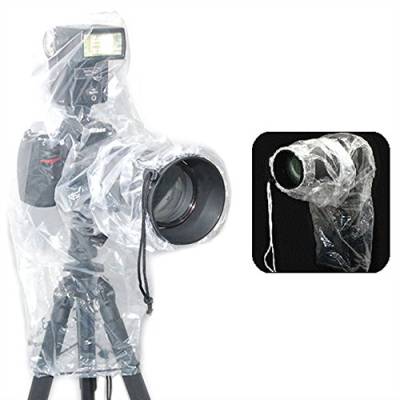 JJC Regenschutz für DSLR Kamera und Objektiv (2 Stück), transparent von JJC