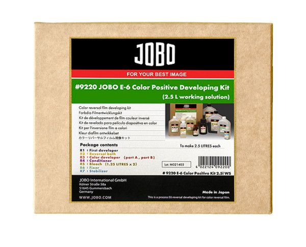 JOBO 9220 | JOBO E-6 Farbpositiv-Entwickler Kit 2,5L von JOBO