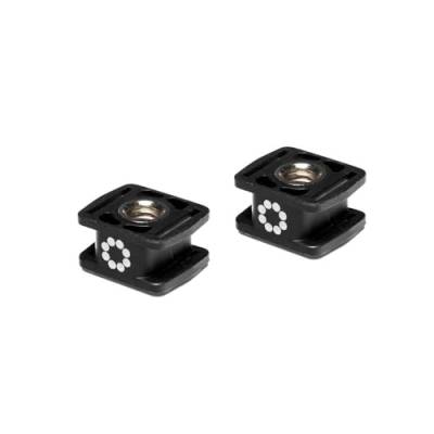 JOBY Beamo Blitzchuhadapter 2er Pack für Beamo und Beamo Mini 1/4" doppeseitiger Blitzschuh für DSLR CSC, Spiegellose Kameras, Handy Halterung JB01620-BWW von JOBY