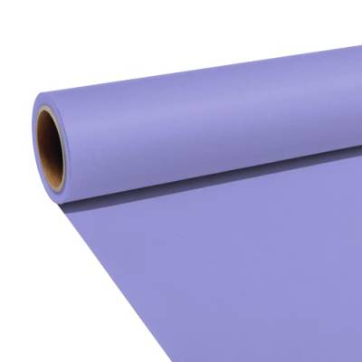 JOBY Seamless Creator Background Paper, Photography Backdrop for Videos, Streaming, Interviews, Backdrops Photoshoot, Props, Size 1.35X11m, Pretty in Purple, JB01882-BWW, Lila von JOBY