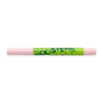 JOLLY Booster XL, 12 Stifte, Fleischfarbe, nachfüllbare und ungiftige Fasermaler, für Kleinkinder ab 3 Jahren, auswaschbare Tinte, Spitzen austauschbar, Spitze unversenkbar, für Malanfänger geeignet von JOLLY