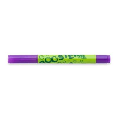 JOLLY Booster XL, 12 Stifte, Violett, nachfüllbare und ungiftige Fasermaler, für Kleinkinder ab 3 Jahren, auswaschbare Tinte, Spitzen austauschbar, Spitze unversenkbar von JOLLY