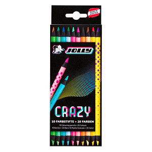 JOLLY Crazy Buntstifte farbsortiert, 10 St. von JOLLY