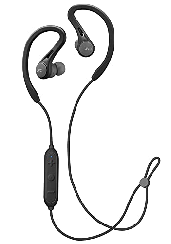 JVC, HA-EC25W-B-U Bluetooth-Sport-Kopfhörer, schweißfest, IPX2, Schwarz von JVC