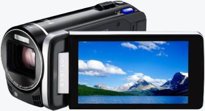 JVC GZ-HM845BEU Full HD Camcorder (SD Karte, 200-fach digital Zoom, 8,9 cm (3,5 Zoll) Display, HDMI Kabel) von JVC
